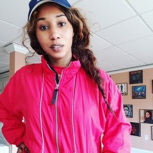 C.A. Sport Vintage Red Windbreaker